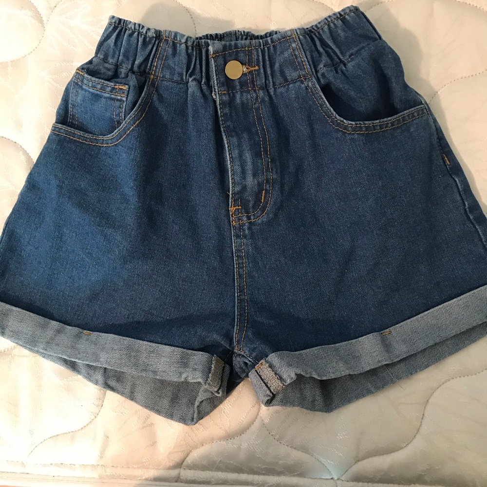 Paper bag shorts, size s